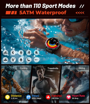 Military Smart Watch for Men