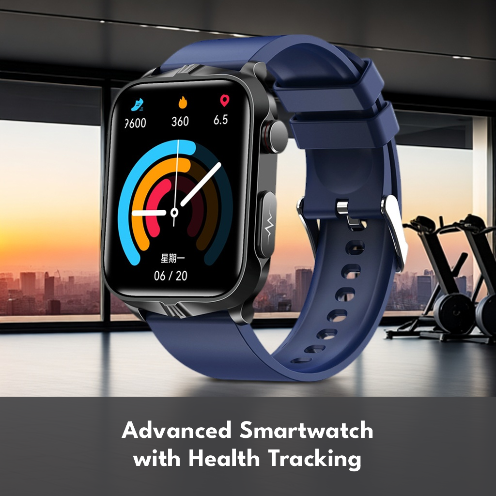 Upgraded version of TK11P blood pressure watch with heart rate, blood sugar monitoring, call smart watch