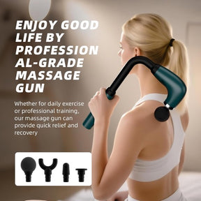 Upgraded extended handle back massager