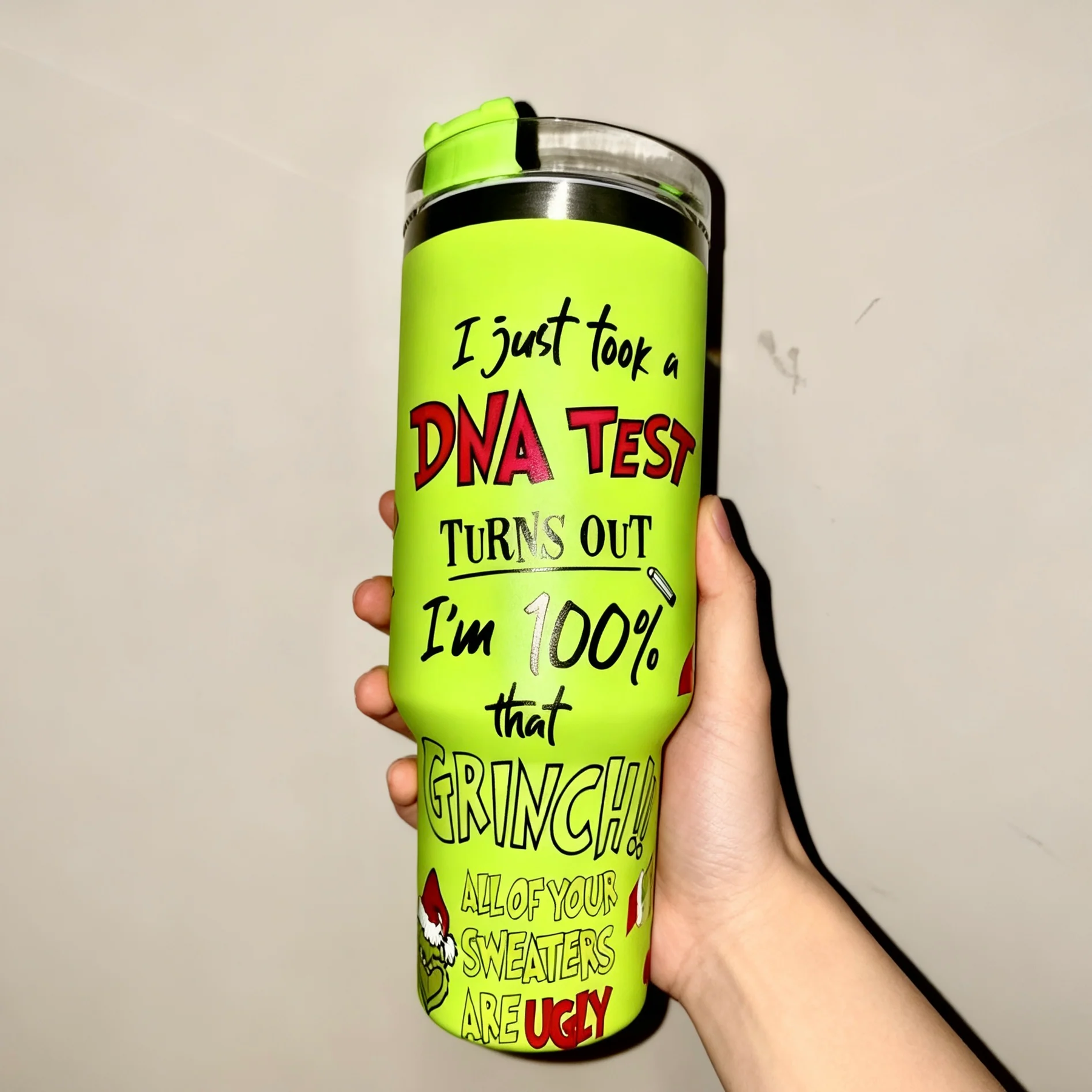 dukaflag® Festive Green 40oz Tumbler